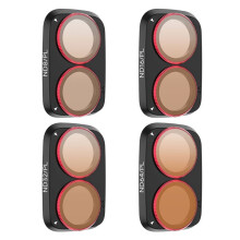 Objektivfilter-Kit für für Osmo Pocket 4P Verstellbarer ND8/PL+ND16/PL+ND32/PL+ND64/PL Filter Kamera Naturfilter