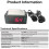 Digital Temperature Controller -50-105  LCD Display Electronic Thermostat with Heating Cooling Defrosting 4
