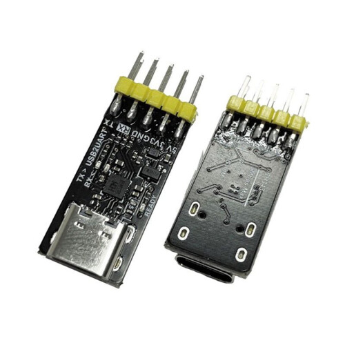 Modulo CH343P USB A Porta Seriale Modulo Downloader Porta Seriale 6Mbps Debugging Burning Downloading Tipo-C per  A