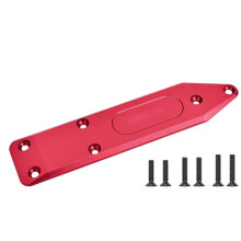 7075 Alloy Rear Chassis Skid Plate Brace for ARRMA 1/8 Notorious V6 1/8 Outcast 6S ARA320572 A