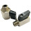 2 Peças de  Válvula de Esfera Curta para Compressor de Ar, Substitui Válvula de Esfera de 1/4" com Rosca Macho de 1/4" 1
