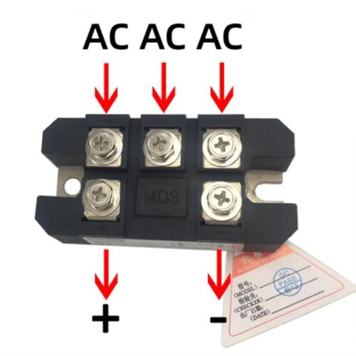 High Power Bridge Rectifier 100A Single Phase Diode Bridge Rectifier 4 Terminal 1600V Diode Bridge Module 1