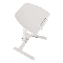 Escrivaninha Ajustável em Altura-Duoku-650x480 mm Pré-montada, Tampo Inclinável, Compacta e Dobrável, Capacidade Máx. 15 kg