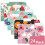 Pacote com 24 Pastas Decorativas, Pastas de Papel com Corte 1/3, Tamanho Carta 8,8 X 11,6 Polegadas, 6 Estilos de Pasta 2