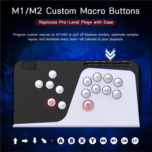 Leverless Arcade Fighting Controller All Button Gamepad for PC PS3 PS4   Joystick for Hitbox Fight Stick 1