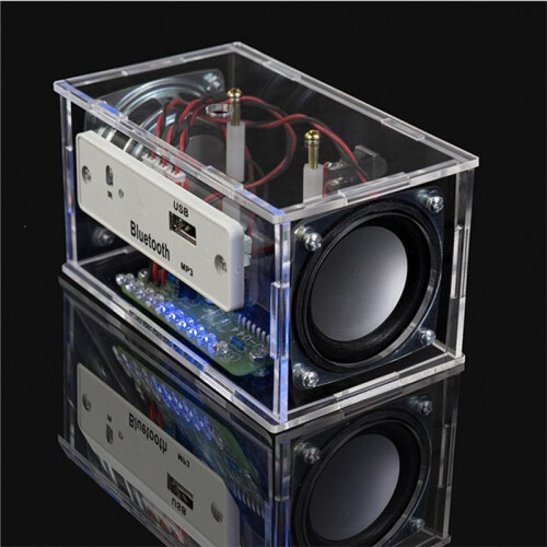 DIY  Speaker Electronic Kit,Stereo Soldering Practice, Educational Electronics Project for Students
