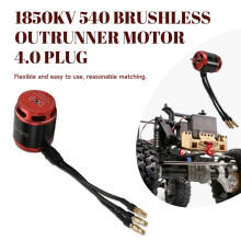 3542 1850KV 540 Borstelloze Outrunner Motor 4.0 Plug voor 1/10 RC Crawler TRX4 TRX6 SCX10 RC Auto Upgrade