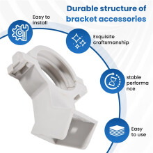 KU Band LNB Holder for Satellite Dishes 20mm Plastic Bracket, for Multiple Dish Sizes