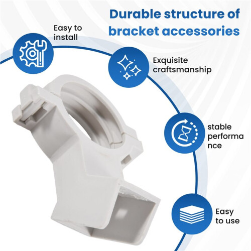 KU Band LNB Holder for Satellite Dishes 20mm Plastic Bracket,  for Multiple Dish Sizes