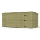 19 x 9 Pent Shed Tanalised (Single Door, No Windows) 2