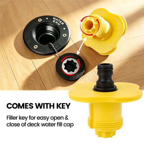 Marine Deck Water Filling Connection Deck Fill Connector 1