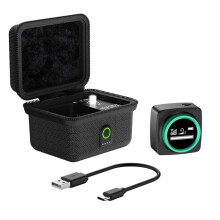 SWIFF Audio Sistema di Monitoraggio Wireless In-Ear WX520, Sistema IEM A 5.8GHz con Interruttore Stereo/Mono per Studio, Band, Live