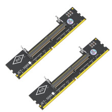 2 Pezzi di Adattatore per Scheda di Memoria SO DDR5 A DDR5 U-DIMM per Laptop, Tester di Memoria, Convertitore SO DDR5 A DDR5 U-DIMM