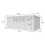 17 x 9 Pent Shed Tanalised (Double Door, With Windows) 4