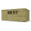 17 x 9 Pent Shed Tanalised (Double Door, With Windows) 2