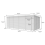17 x 9 Pent Shed Tanalised (Double Door, No Windows) 4
