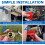 3/4" NPT Threaded DN20 Internal and External Thread Temperature Relief Valve, Suitable for Water Heaters and Water Tanks 5