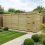 19 x 8 Pent Shed Tanalised (Single Door, No Windows) 1