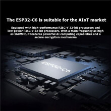 Scheda di Sviluppo ESP32-C6-Zero-B-M Scheda di Sviluppo WiFi 6 5 Modulo Microcontrollore RISC-V per DIY