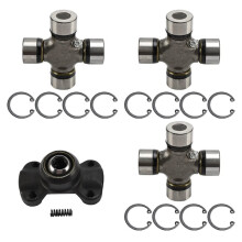Double Cardan Joint Set 1Pcs 211355X & 3Pcs 5-153X for Cherokee XJ TJ