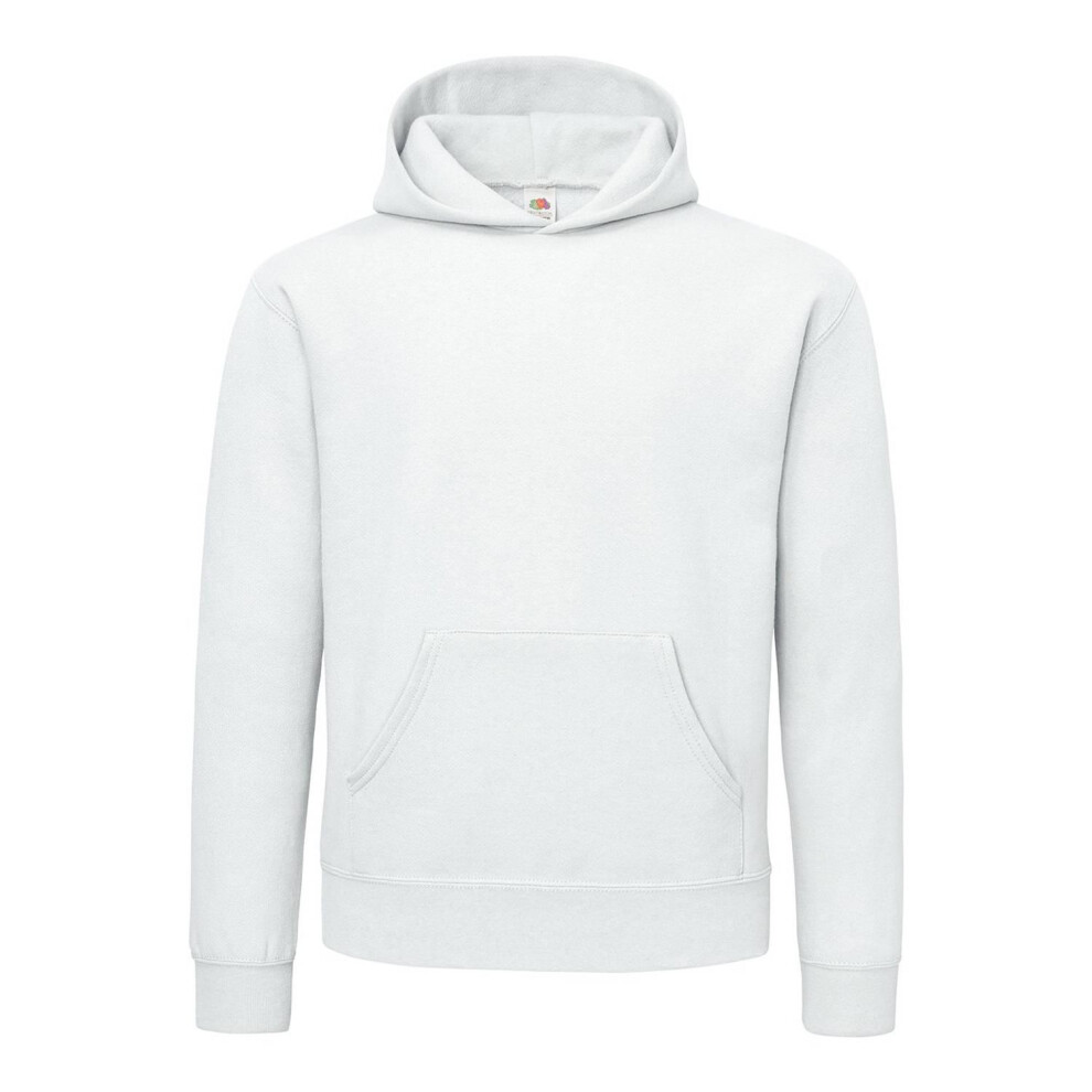 Fruit Of The Loom (Xl, White) Unisex Adult Supercotton Hoodie