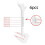 Tee with 10 Degree Angle for Enhanced Distance & Precision, Adjustable for Optimal Performance 5