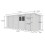 18 x 6 Pent Shed Tanalised (Single Door, With Windows) 4