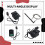 Uk-300T Ukulele Piezo Pickup Preamp 2-Band Eq Equalizer Ukelele Pickups Tuner System 6