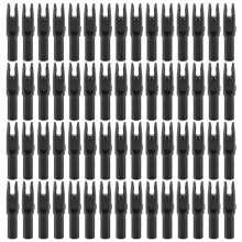 60 Pack Archery Arrows Nock ID 6.2mm Arrows Nocks Insert Tail for DIY Hunting Shootings Arrows Compound Recurve Bow