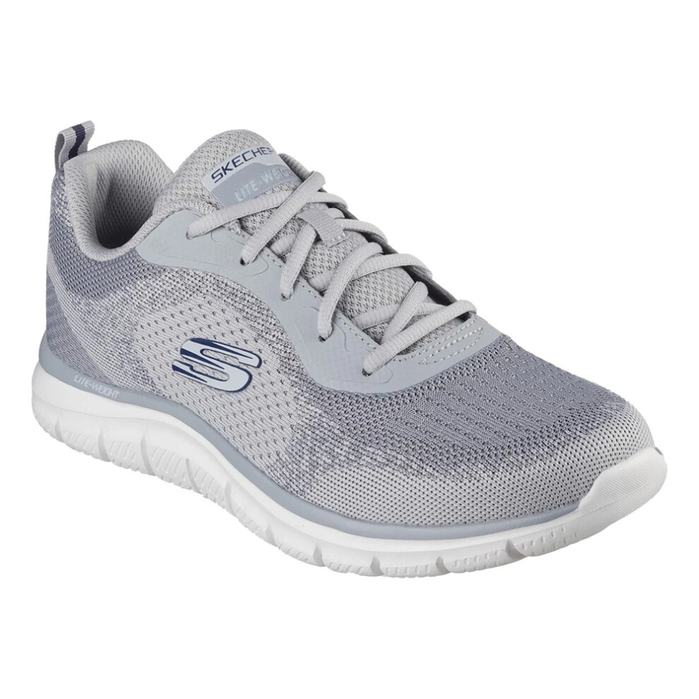 Skechers (7 Uk, Grey) Mens Track Glendor Trainers