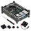 9 Layers Box Shell with Cooling Fan,Stackable Transparent Enclosure for Raspberry Pi 4 B,Protective Cover with Heatsinks 1