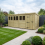 16 x 8 Pent Shed Tanalised (Single Door, With Windows) 1