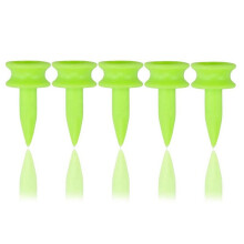 Step Down Tees 0.86 Inch 100 Count Plastic Castle Small Tees(Green)