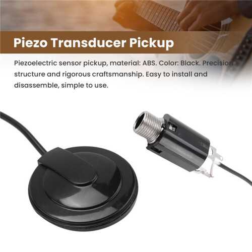 Akustisk Gitarr Pickup Piezogivare för Gitarr Violin Ukulele Mandolin 1