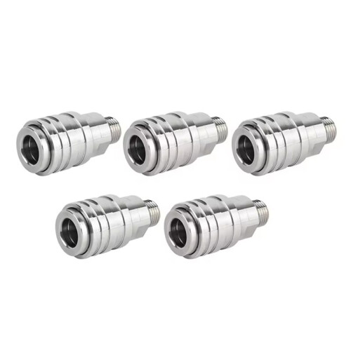 Högtryckstvättadapter, Rostfritt Stål 1/4" QD Koppling för Högtryckssprutor