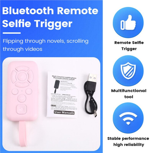 Protable  Remote Control Self-Timer Camera Stick Shutter Button Wireless Controller 1