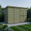 11 x 10 Pent Shed Tanalised (Double Door, No Windows) 3