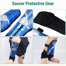 Kids Shin Pads,Soccer Breathable Shin Pads,Calf Protection Soccer Equipment for 6-12 Years Old Teens