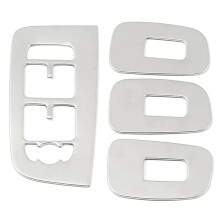 Skyddskåpa, Skyddslister Till Bildörrsfönster, Knapppanel, Ram för XC60 2018 - 2025, Silver