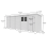 20 x 4 Pent Shed Tanalised (Single Door, With Windows) 4