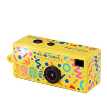 Tumnyckelringskamera 0,96 Tum Fällbar Skärm Retro CCD Digitalkamera 1080P Mycket Liten Videokamera Videobandspelare A