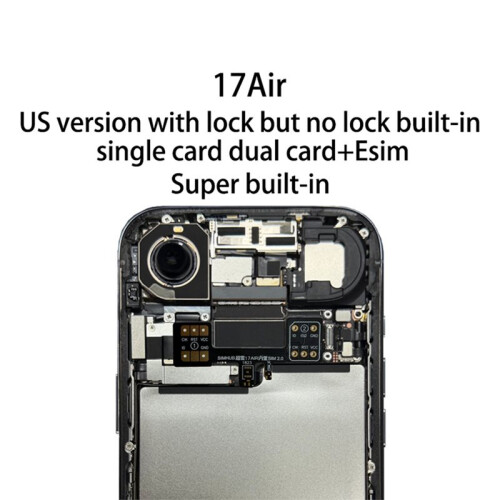 For  17 Air Version ESIM Conversion to MEP Single SIM Card Integration Solution Super Snow IC  Repair Tool 2