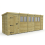 18 x 5 Pent Shed Tanalised (Single Door, With Windows) 2