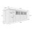 18 x 5 Pent Shed Tanalised (Single Door, No Windows) 4