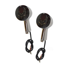 Motorcycle Rear Turn Signals Indicators LED Brake Lights for Sportster 883 Iron XL1200 Roadster Super Low 92-22