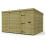 11 x 9 Pent Shed Tanalised (Single Door, No Windows) 2