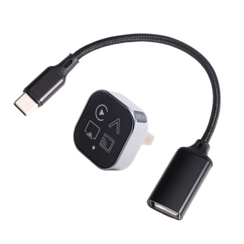 Adattatore CarPlay Wireless 4 In 1 per Mirroring Dello Schermo 'Auto, Compatibile con IOS e Android, da Cablato A Wireless, Plug And .