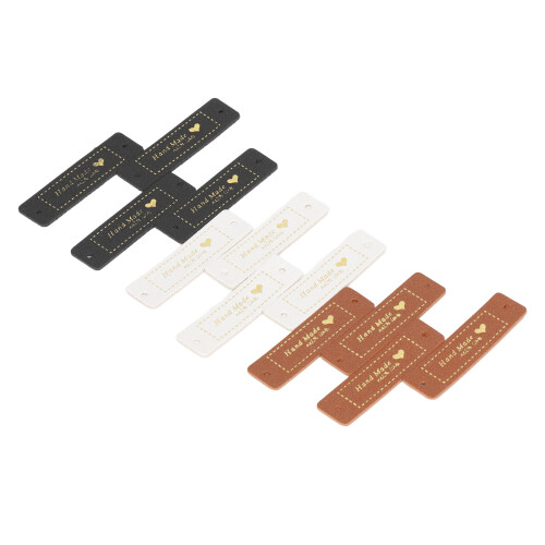 30er-Set Etiketten, PU, handmade
