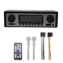 Auto Car Radio Vintage Wireless MP3 Multimedia Player AUX USB FM 12V Classic Stereo Audio Player Car Electric