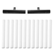 2 Pcs Car Oil Diffuser Car Diffuser Vent Clip with 12x Refill-Car Air Freshener-Car Perfume-Car Vent Oil Diffuser